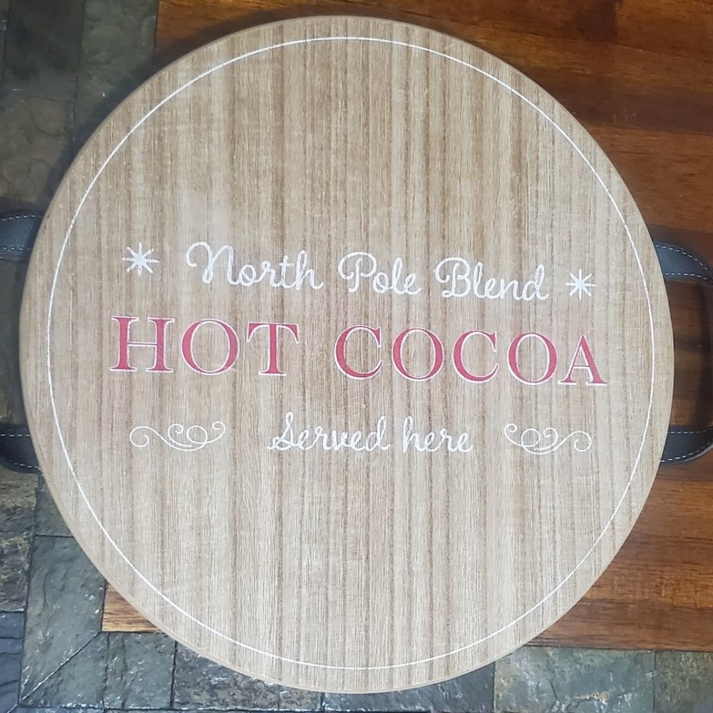 Target North Pole Hot Cocoa Tray